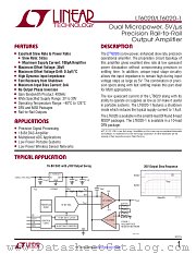 LT6020 datasheet pdf Linear Technology