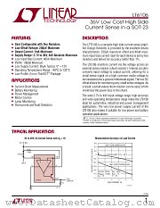 LT6106 datasheet pdf Linear Technology