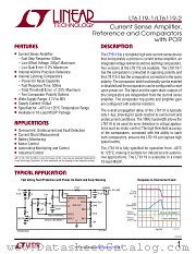 LT6119-1 datasheet pdf Linear Technology