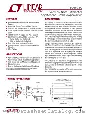 LT6600-15 datasheet pdf Linear Technology