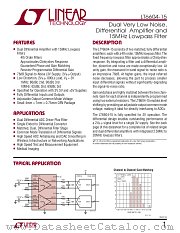 LT6604-15 datasheet pdf Linear Technology