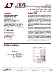 LT6660 datasheet pdf Linear Technology