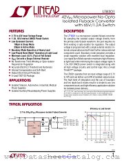 LT8301 datasheet pdf Linear Technology