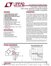 LTC2053-SYNC datasheet pdf Linear Technology