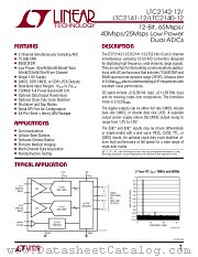 LTC2142-12 datasheet pdf Linear Technology