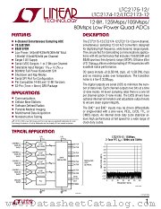 LTC2175-12 datasheet pdf Linear Technology