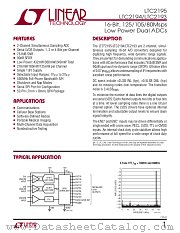 LTC2194 datasheet pdf Linear Technology