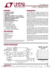 LTC2208-14 datasheet pdf Linear Technology
