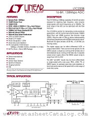 LTC2208 datasheet pdf Linear Technology