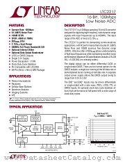 LTC2217 datasheet pdf Linear Technology