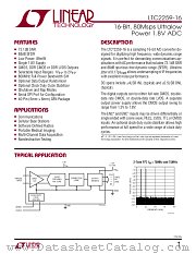 LTC2259-16 datasheet pdf Linear Technology