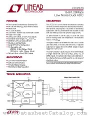 LTC2270 datasheet pdf Linear Technology