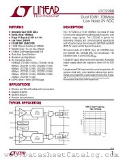 LTC2280 datasheet pdf Linear Technology
