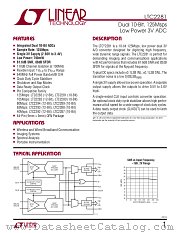 LTC2281 datasheet pdf Linear Technology