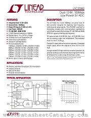 LTC2282 datasheet pdf Linear Technology