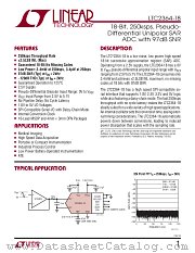 LTC2364-18 datasheet pdf Linear Technology
