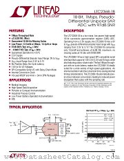 LTC2368-18 datasheet pdf Linear Technology