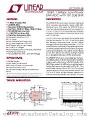 LTC2379-18 datasheet pdf Linear Technology