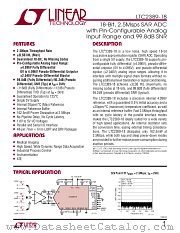 LTC2389-18 datasheet pdf Linear Technology
