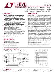 LTC2489 datasheet pdf Linear Technology