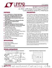 LTC2493 datasheet pdf Linear Technology