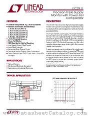 LTC2911 datasheet pdf Linear Technology