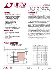 LTC2930 datasheet pdf Linear Technology