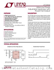 LTC2934 datasheet pdf Linear Technology