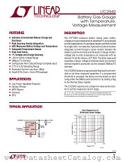 LTC2942 datasheet pdf Linear Technology