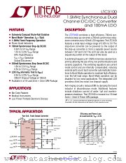 LTC3100 datasheet pdf Linear Technology