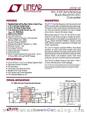 LTC3112 datasheet pdf Linear Technology