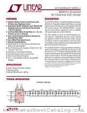 LTC3220 datasheet pdf Linear Technology