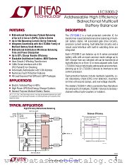 LTC3300-2 datasheet pdf Linear Technology