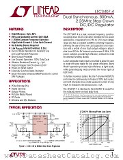 LTC3407-4 datasheet pdf Linear Technology