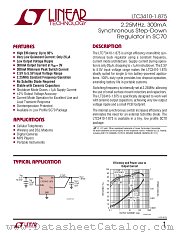 LTC3410-1.875 datasheet pdf Linear Technology