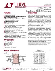 LTC3417 datasheet pdf Linear Technology