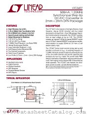 LTC3427 datasheet pdf Linear Technology