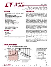LTC3452 datasheet pdf Linear Technology