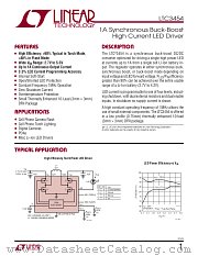 LTC3454 datasheet pdf Linear Technology