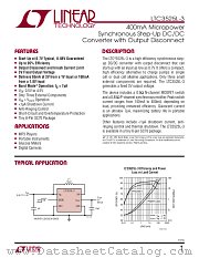 LTC3525L-3 datasheet pdf Linear Technology