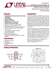 LTC3531-3.3 datasheet pdf Linear Technology