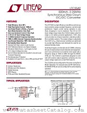 LTC3542 datasheet pdf Linear Technology