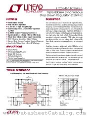 LTC3545-1 datasheet pdf Linear Technology