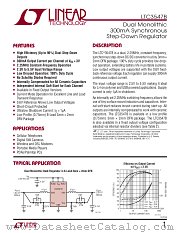 LTC3547B datasheet pdf Linear Technology