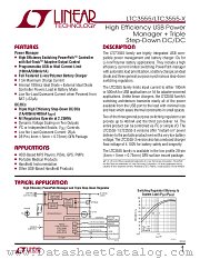 LTC3555-X datasheet pdf Linear Technology