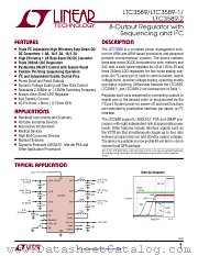 LTC3589 datasheet pdf Linear Technology
