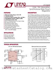 LTC3602 datasheet pdf Linear Technology