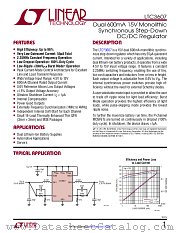 LTC3607 datasheet pdf Linear Technology