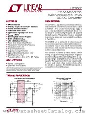 LTC3609 datasheet pdf Linear Technology