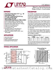 LTC3834-1 datasheet pdf Linear Technology
